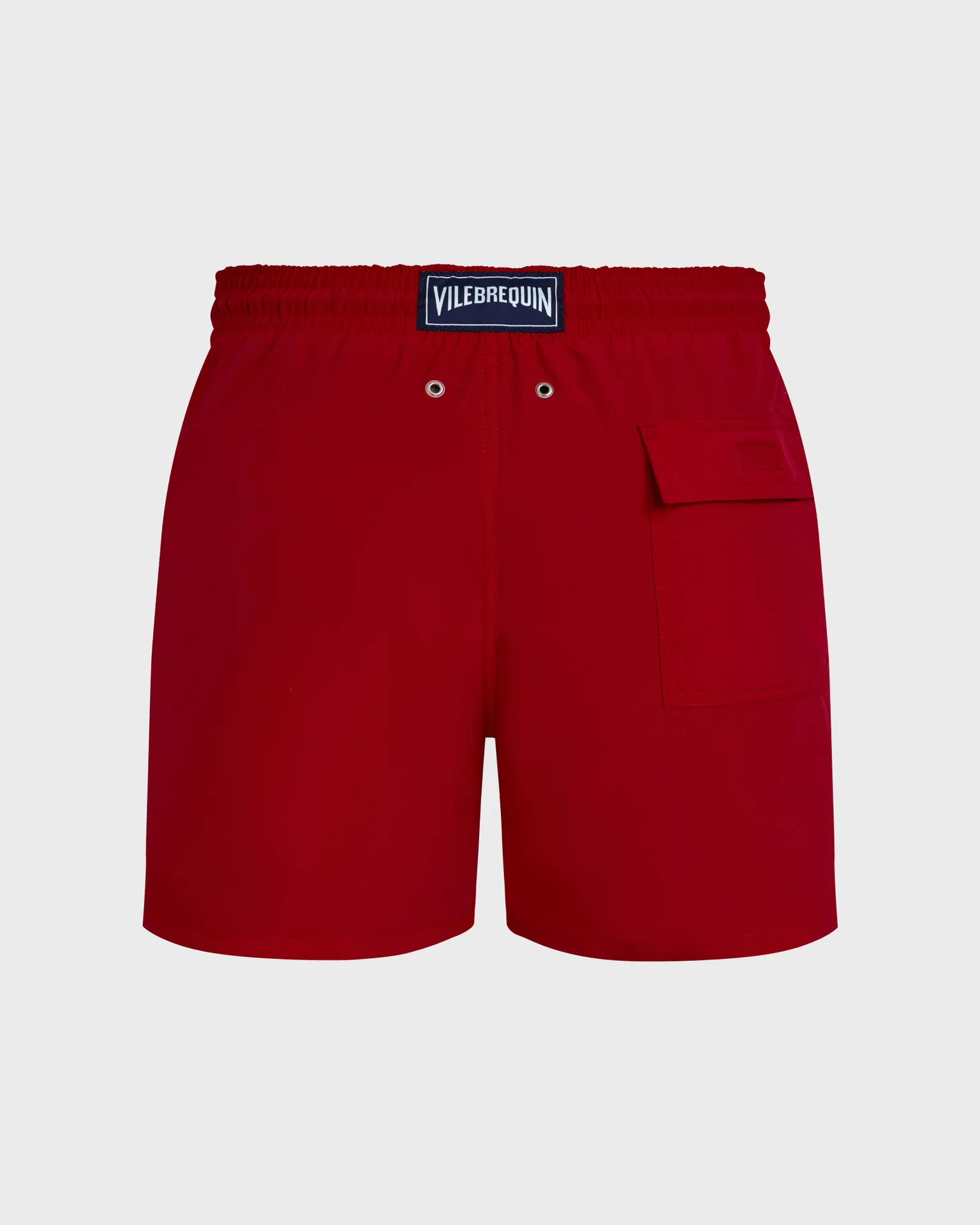 Vilebrequin - Mit Wasser Reagierende Ronde Des Tortues Badeshorts Für Herren - Bademode - Moorea - Rot - Größe XXXL – Bild 2