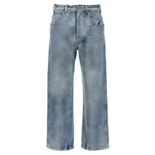 Maison Margiela - Used-Effect Cotton Denim Jeans - Größe 25 - blau Maison Margiela - Used-Effect Cotton Denim Jeans - Größe 25 - blau