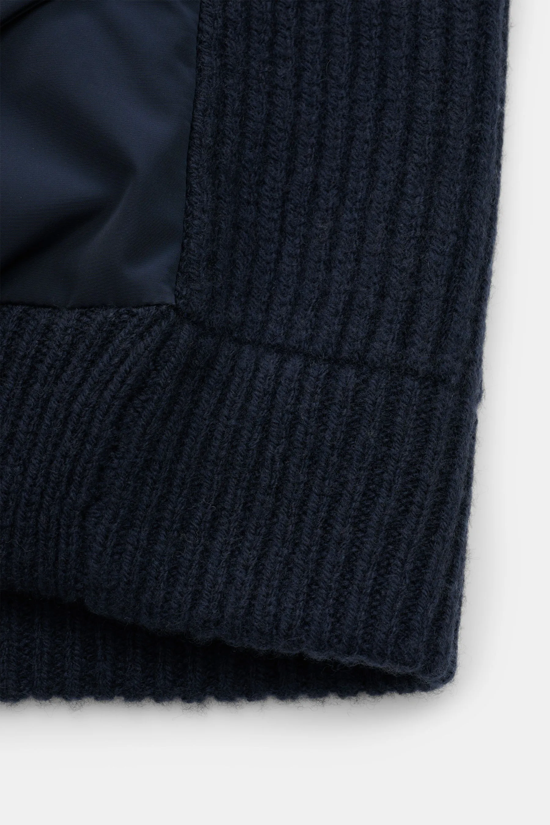 Moose Knuckles - Herren - Daunenblouson 'Magnus Knit Hybrid' navy – Bild 5