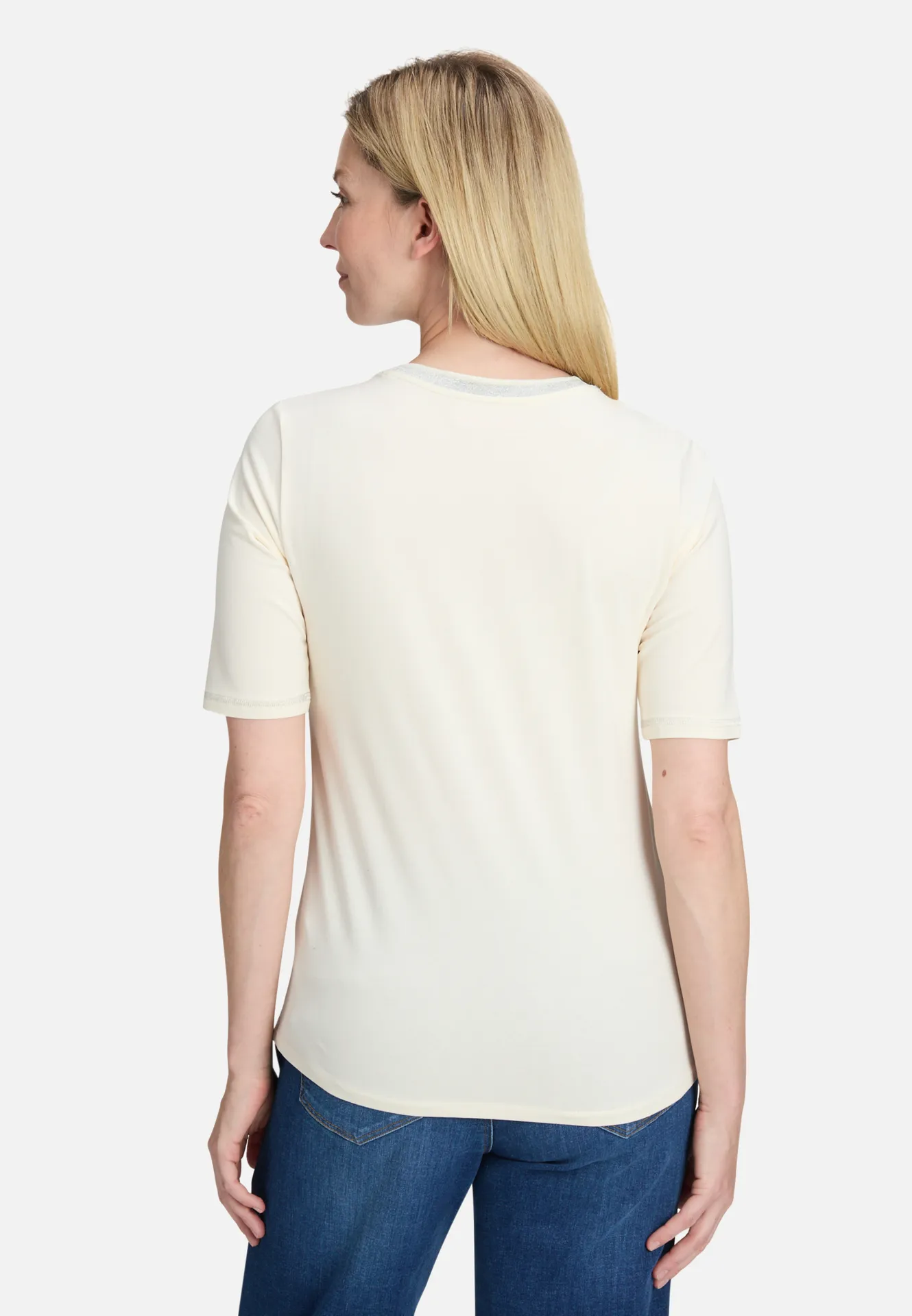 Basic Shirt mit Applikation Basic Shirt mit Applikation