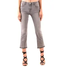 J Brand - Cropped Grey Jeans With Flared Leg - Größe 24 - grau J Brand - Cropped Grey Jeans With Flared Leg - Größe 24 - grau
