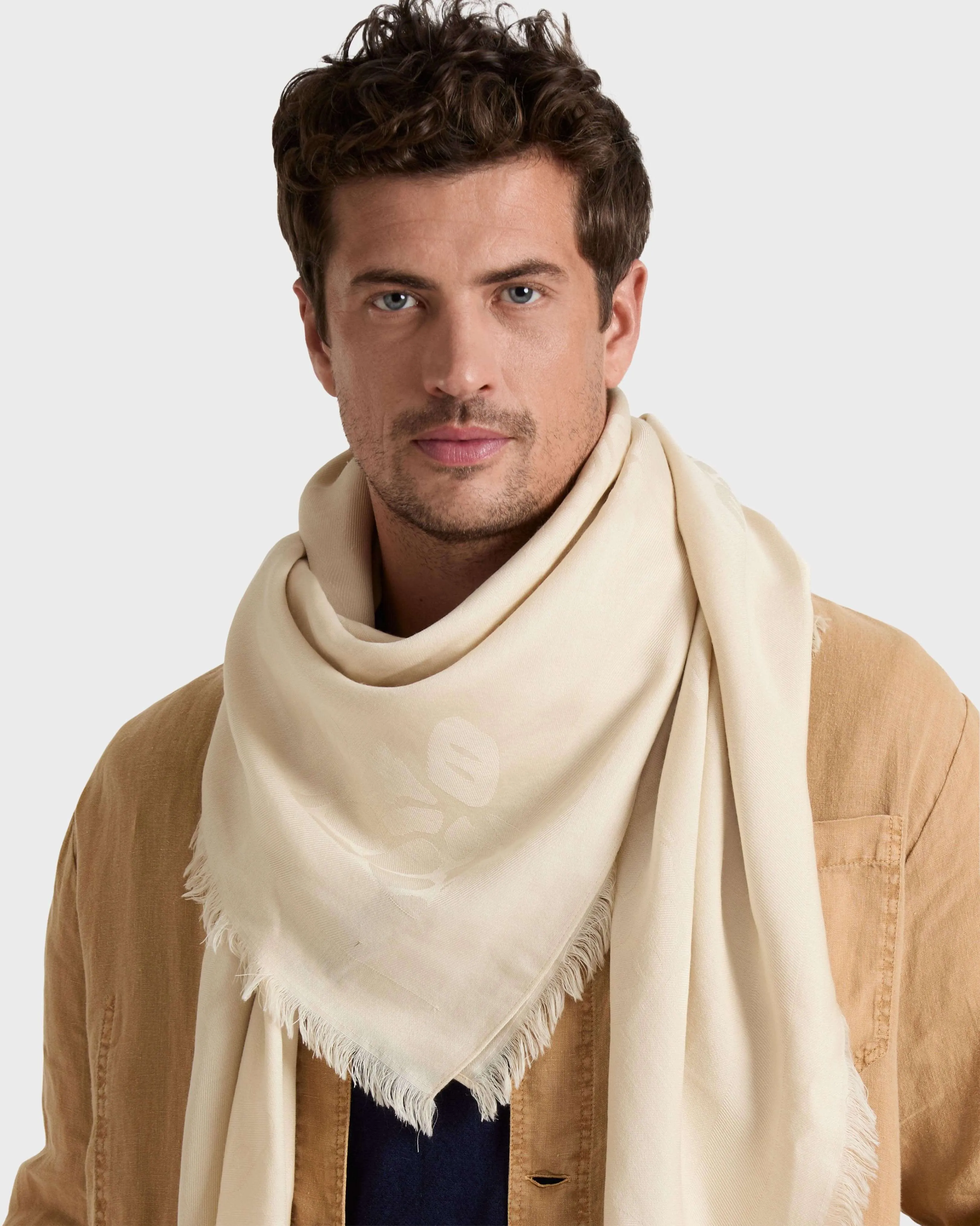 Vilebrequin - Ronde Des Tortues Stola - Halstuch - Sublime - Beige - Größe OSFA – Bild 2