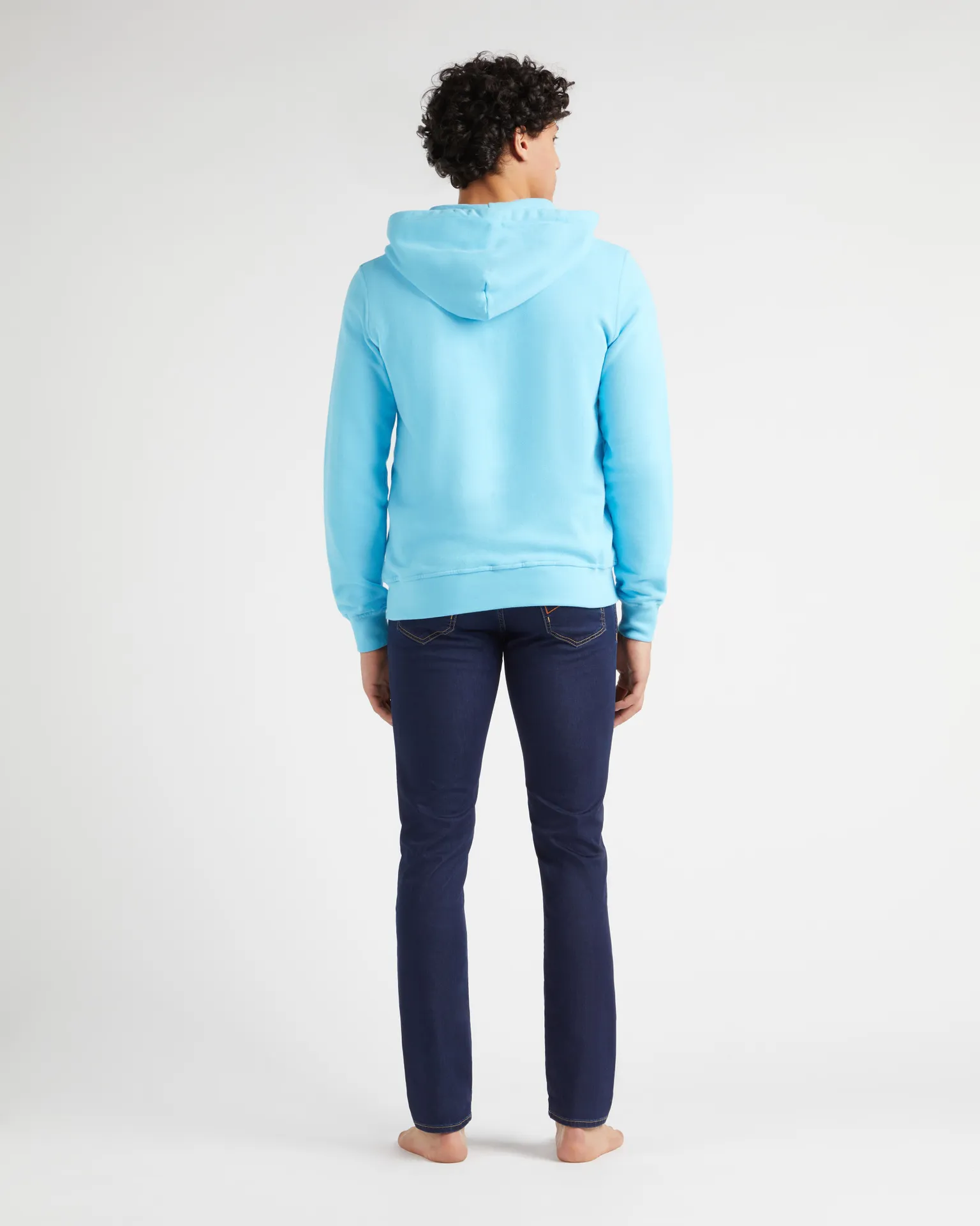 Vilebrequin - Logo Sweatshirtjacke Mit Kapuze Und Stickerei Für Herren - Sweatshirt - Martin-z - Blau - Größe S – Bild 4