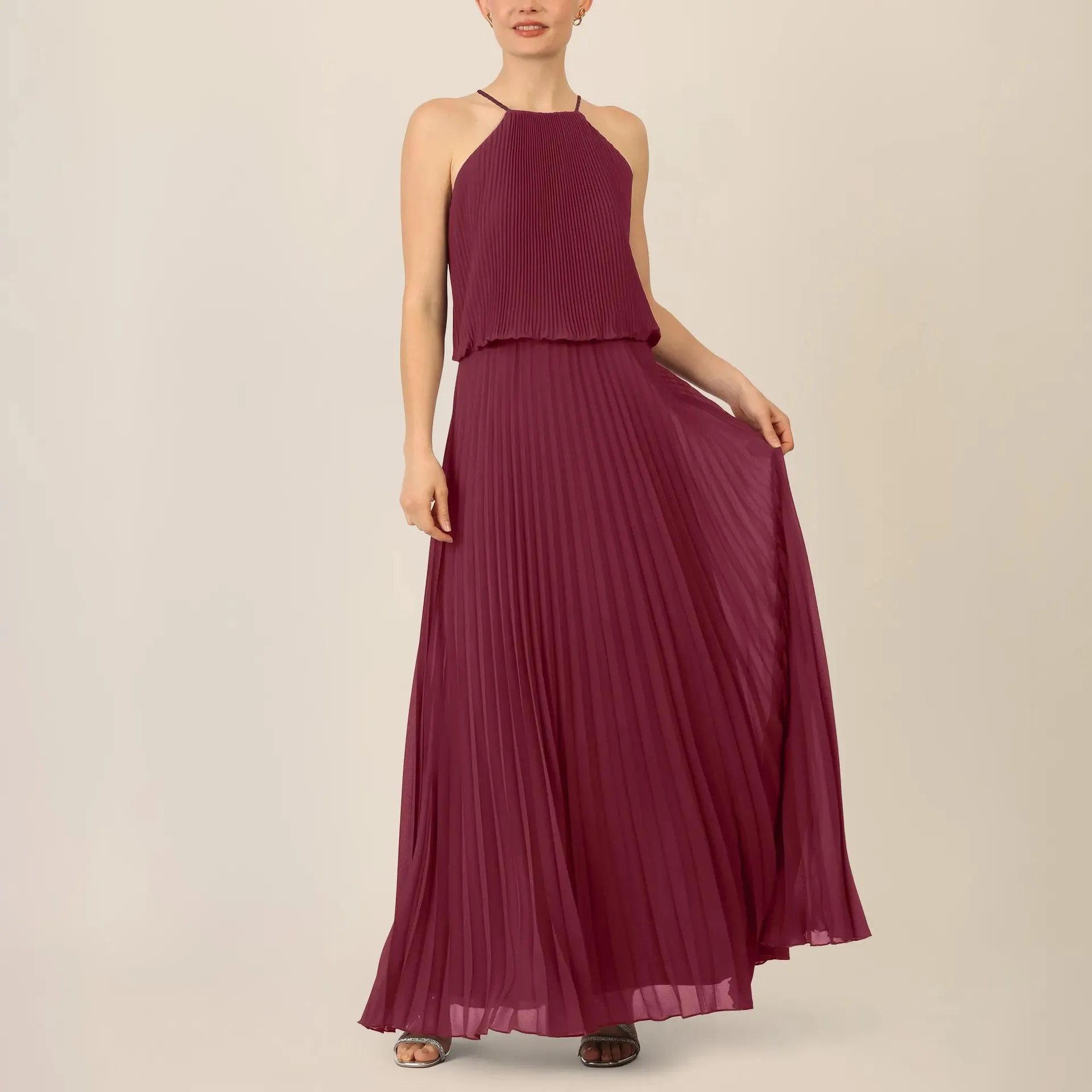 Apart - Chiffonkleid - Größe 34 - rot – Bild 4