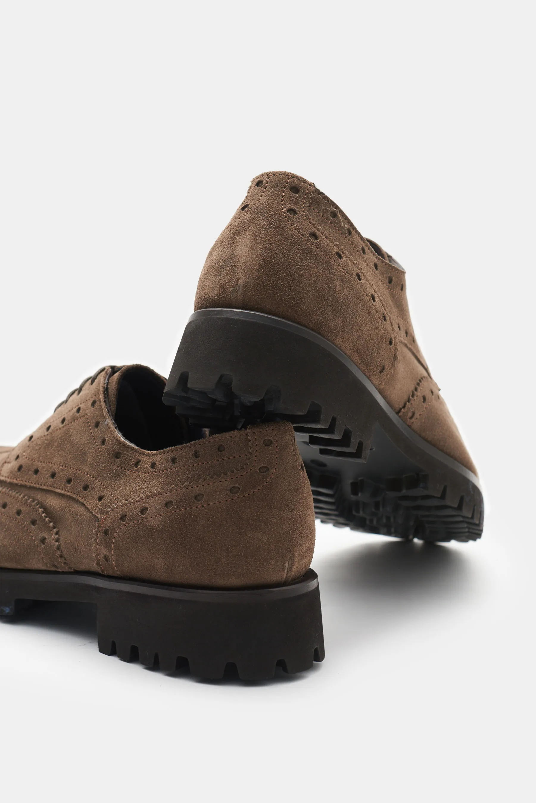 Di Bianco - Herren - Fullbrogues 'Montagnana' graubraun – Bild 4