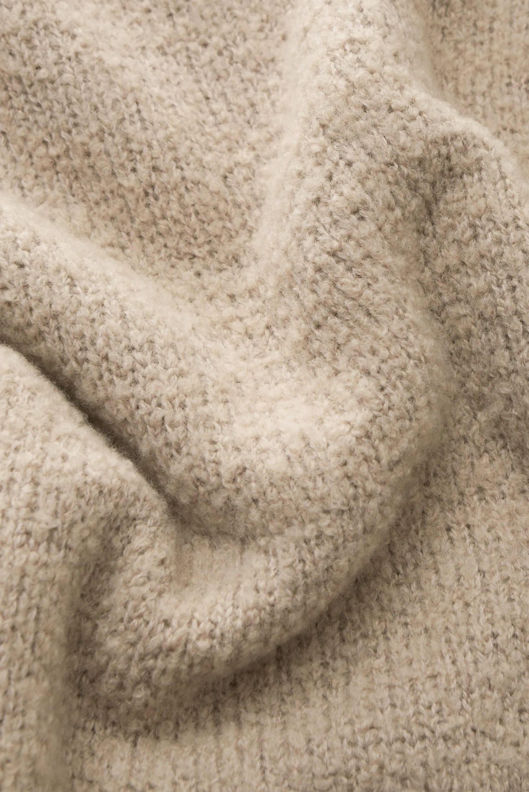 04651/ A trip in a bag - Herren - Rollkragenpullover 'Chunky' taupe – Bild 5