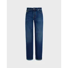 Vilebrequin - Vendôme Turtles Denimhose Mit 5-taschen-design Für Herren - Jeanshose - Gbetta18 - Blau - Größe 34 Vilebrequin - Vendôme Turtles Denimhose Mit 5-taschen-design Für Herren - Jeanshose - Gbetta18 - Blau - Größe 34