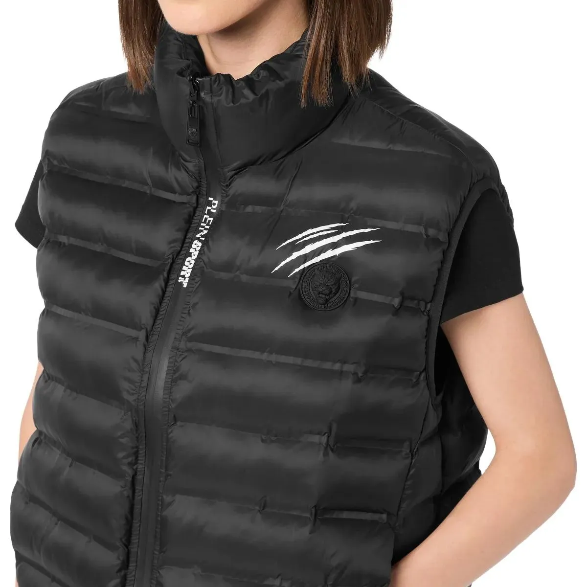 Plein Sport - Kurze Weste - Größe S - schwarz – Bild 3