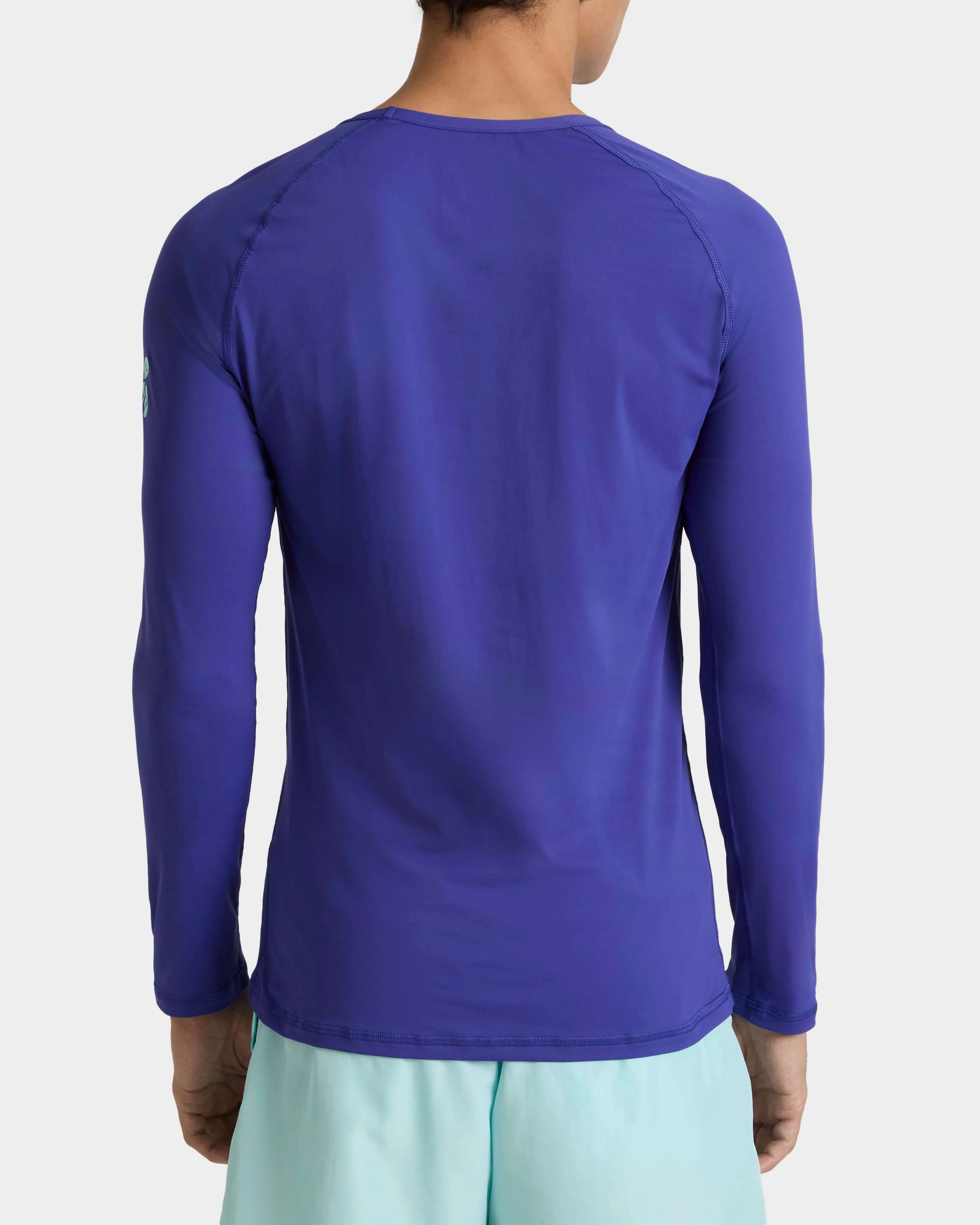 Vilebrequin - Langärmeliger Turtle Rashguard Mit Uv-schutz Für Herren - Rashguard - Regulary - Blau - Größe S – Bild 4