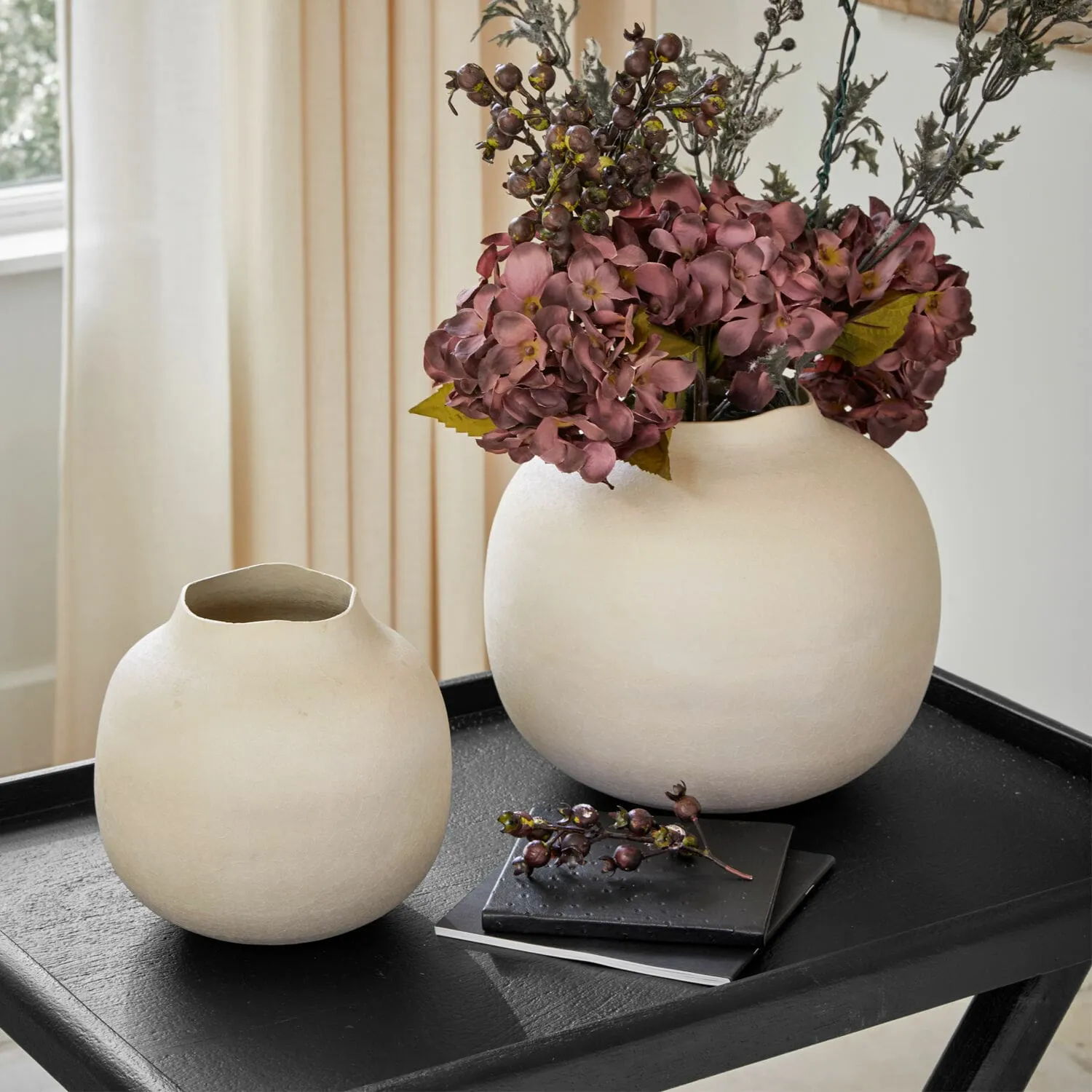 Vase 2er Set Fleurons – Bild 5