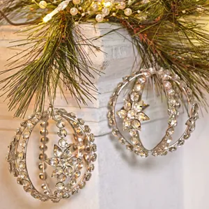 Weihnachtsschmuck 2er Set Fire Balls
