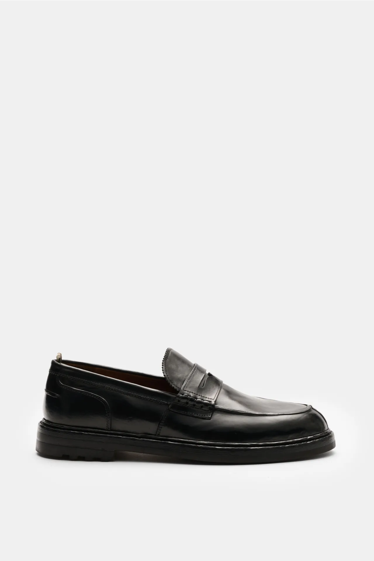 Officine Creative - Herren - Penny Loafer %27Sax Flexi 001%27 schwarz Officine Creative - Herren - Penny Loafer %27Sax Flexi 001%27 schwarz