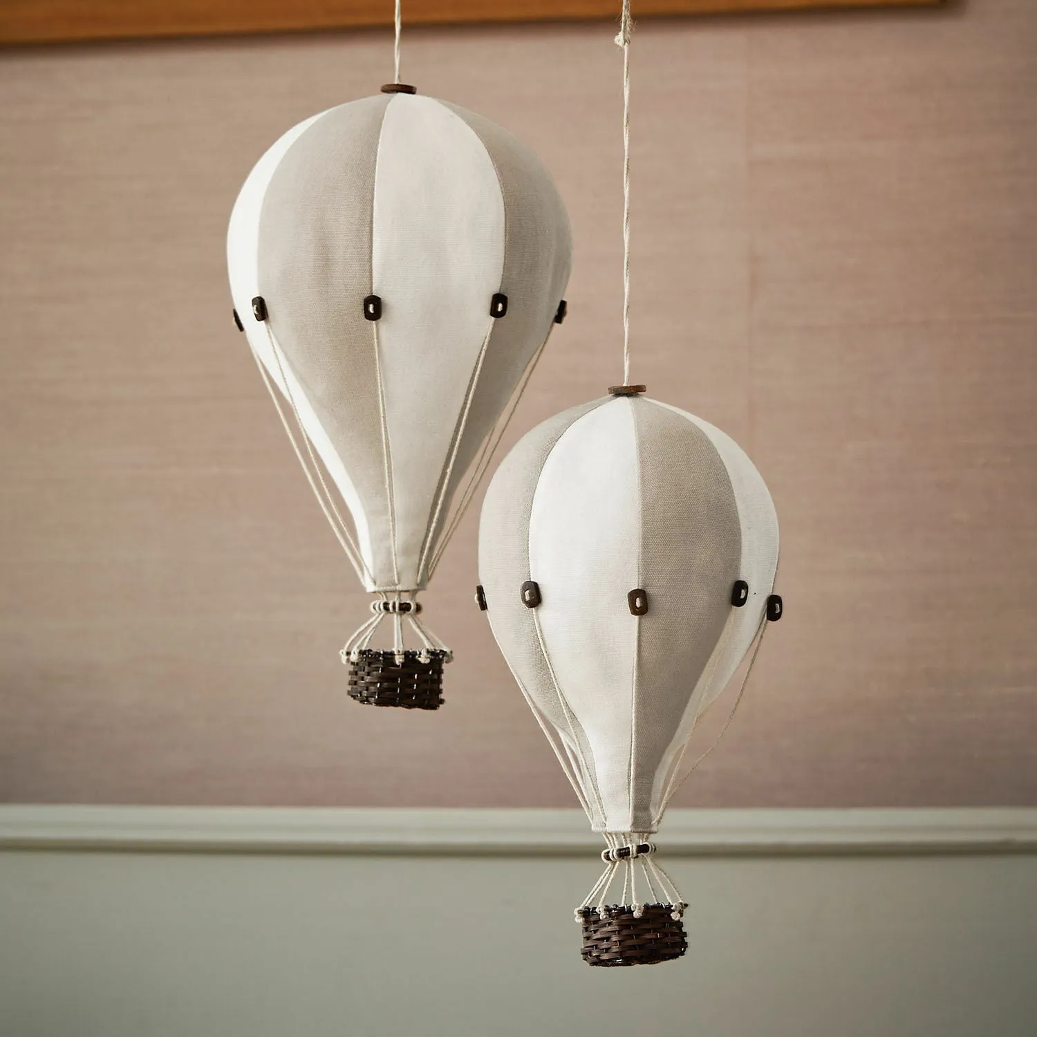 Deko-Heißluftballon 2er Set Merrybean – Bild 2