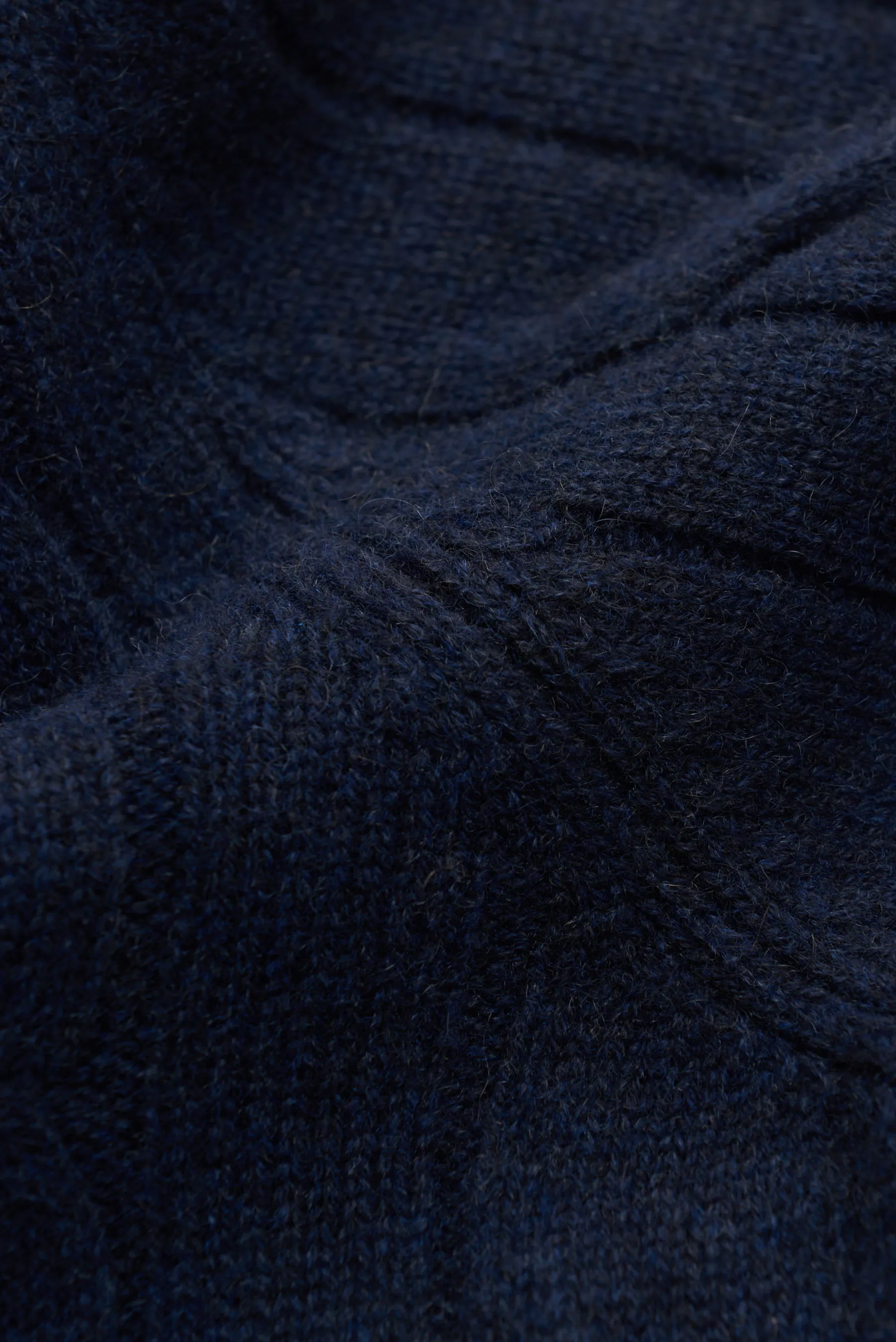 Gran Sasso - Herren - Cashmere Strickjacke navy – Bild 4