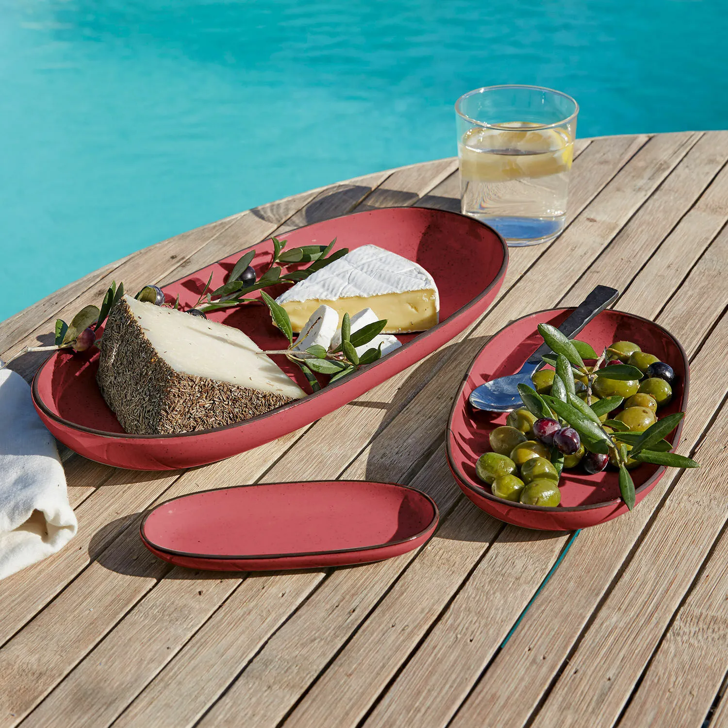 Servierplatte 3er Set Biarré – Bild 2