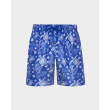 Vilebrequin - X-ray Turtles Bermudashorts Aus Seide Für Herren - Bermuda - Bilkbot - Blau - Größe XXL Vilebrequin - X-ray Turtles Bermudashorts Aus Seide Für Herren - Bermuda - Bilkbot - Blau - Größe XXL