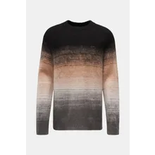 Laneus - Herren - Rundhalspullover schwarz/beige/grau Laneus - Herren - Rundhalspullover schwarz/beige/grau