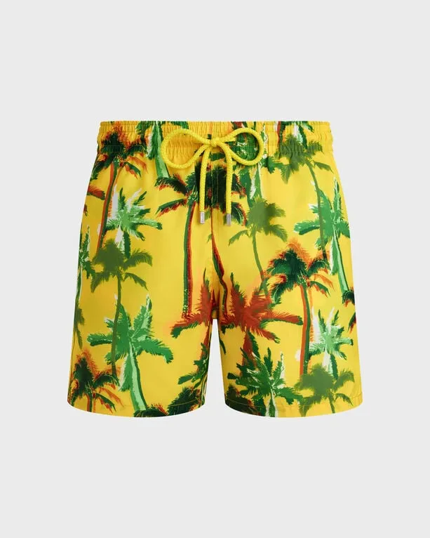 Vilebrequin - Ultraleichte Und Verstaubare Palms Offset Badeshorts Für Herren - Bademode - Mahina - Gelb - Größe 6XL Vilebrequin - Ultraleichte Und Verstaubare Palms Offset Badeshorts Für Herren - Bademode - Mahina - Gelb - Größe 6XL