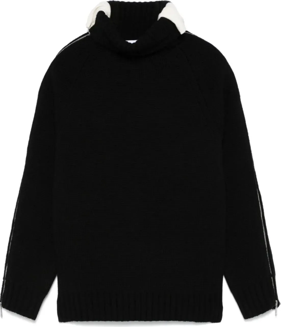 Helmut Lang - Suitcase T Neck Wool Black - Größe M - schwarz Helmut Lang - Suitcase T Neck Wool Black - Größe M - schwarz