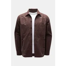 Nanushka - Herren - Overshirt %27Jari%27 dunkelbraun Nanushka - Herren - Overshirt %27Jari%27 dunkelbraun