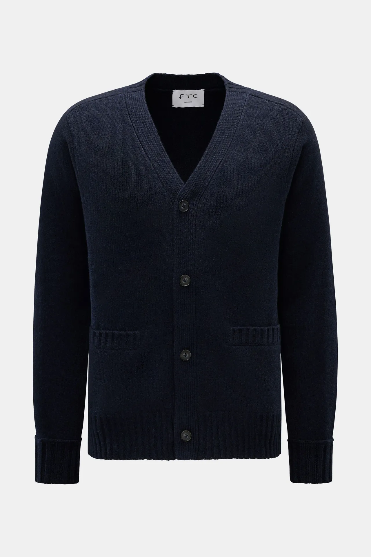 FTC - Herren - Cashmere Cardigan navy FTC - Herren - Cashmere Cardigan navy