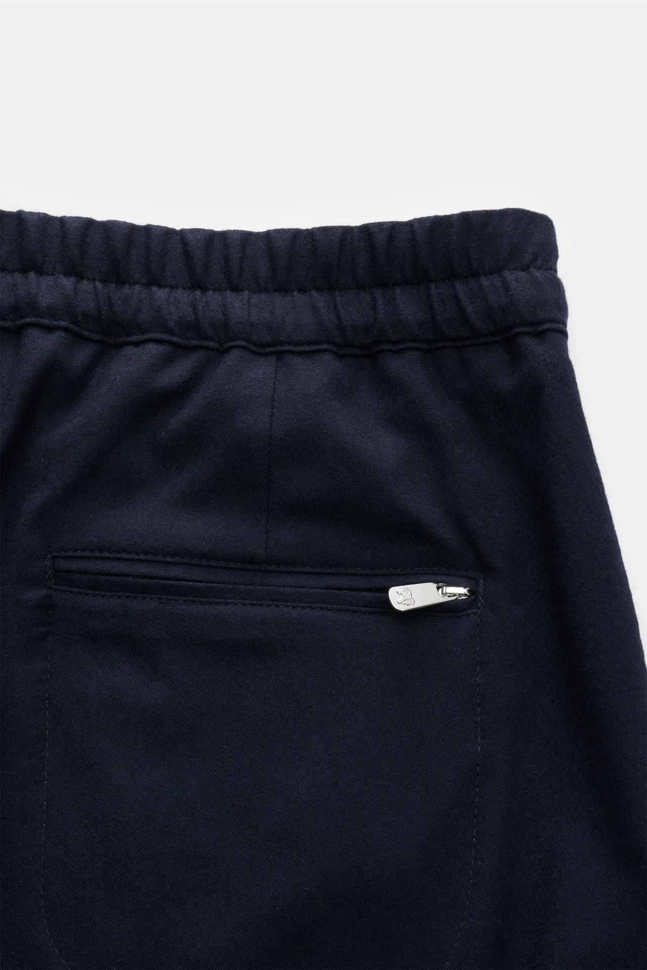 Marco Pescarolo - Herren - Woll-Jogpants 'Varenne' navy – Bild 3