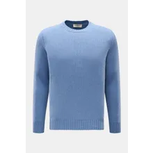 Bruno Manetti - Herren - Cashmere Rundhalspullover graublau Bruno Manetti - Herren - Cashmere Rundhalspullover graublau