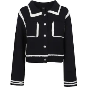 Pinko - Sulcis Cardigan Blue - Größe L - blau Pinko - Sulcis Cardigan Blue - Größe L - blau
