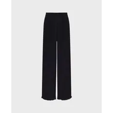 Vilebrequin - Solid Tüllhose Mit Weitem Bein Für Damen - Hose - Line - Schwarz - Größe L Vilebrequin - Solid Tüllhose Mit Weitem Bein Für Damen - Hose - Line - Schwarz - Größe L