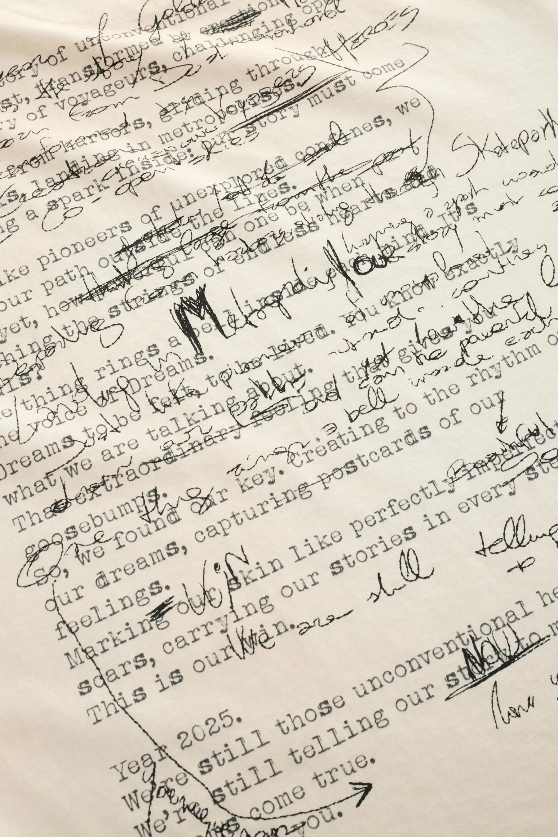 Golden Goose - Herren - Rundhals-T-Shirt creme – Bild 7