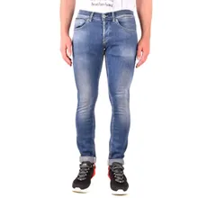 Dondup - Slim Fit Denim Jeans With Classic Blue Wash - Größe 31 - blau Dondup - Slim Fit Denim Jeans With Classic Blue Wash - Größe 31 - blau