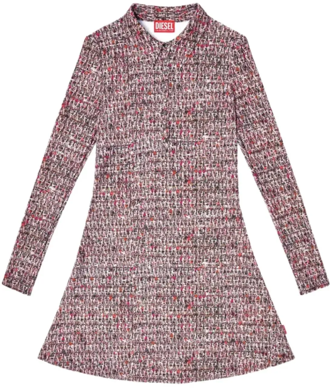 Diesel - D Polyna Dress Pink - Größe XS - rosa Diesel - D Polyna Dress Pink - Größe XS - rosa