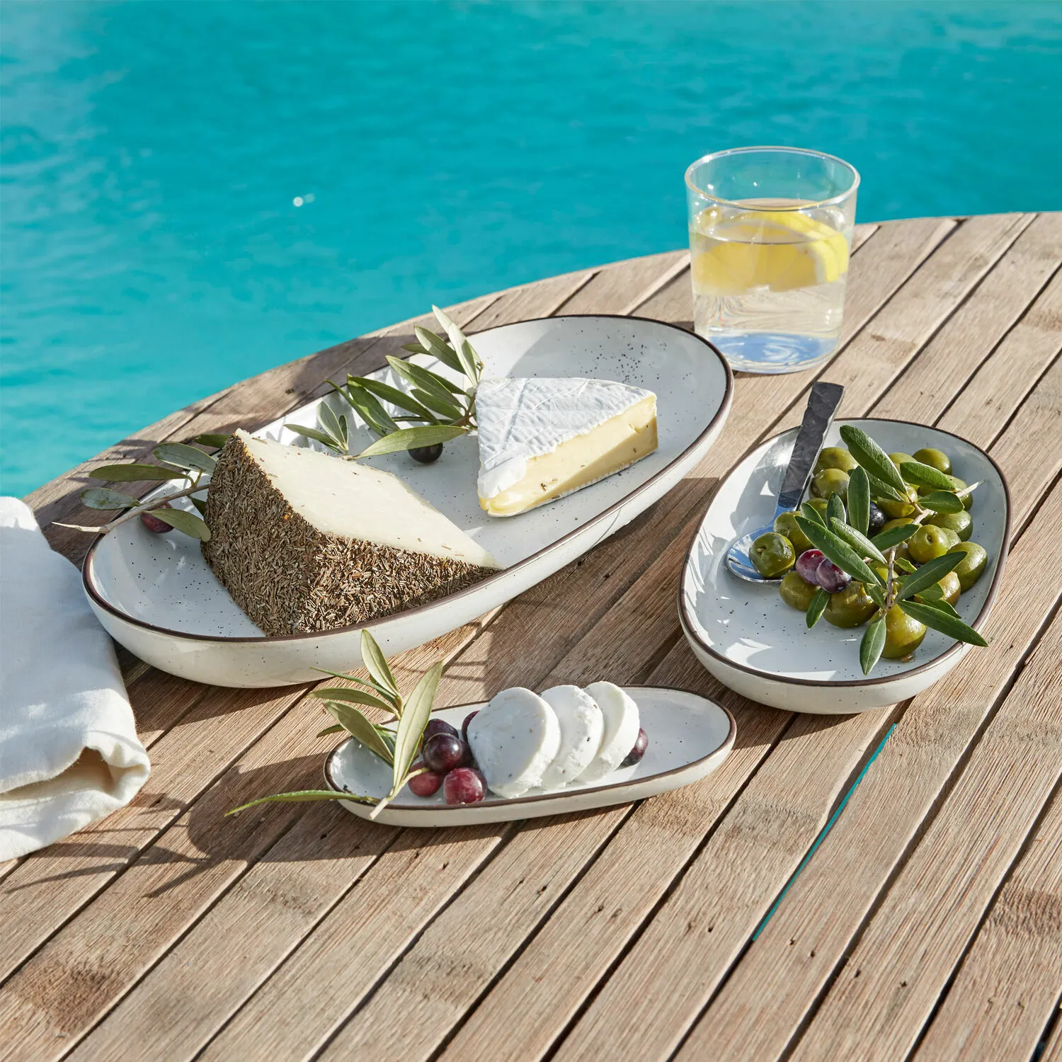 Servierplatte 3er Set Biarré – Bild 2