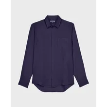 Vilebrequin - Einfarbiges Hemd Aus Leinen Für Herren - Hemd - Caroubis - Blau - Größe XXXL Vilebrequin - Einfarbiges Hemd Aus Leinen Für Herren - Hemd - Caroubis - Blau - Größe XXXL