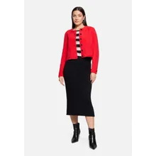 Strick-Cardigan mit aufgesetzten Taschen