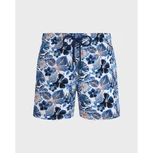 Vilebrequin - Kurze Island Flowers Stretch-badeshorts Für Herren - Bademode - Monrise - Weiss - Größe S Vilebrequin - Kurze Island Flowers Stretch-badeshorts Für Herren - Bademode - Monrise - Weiss - Größe S