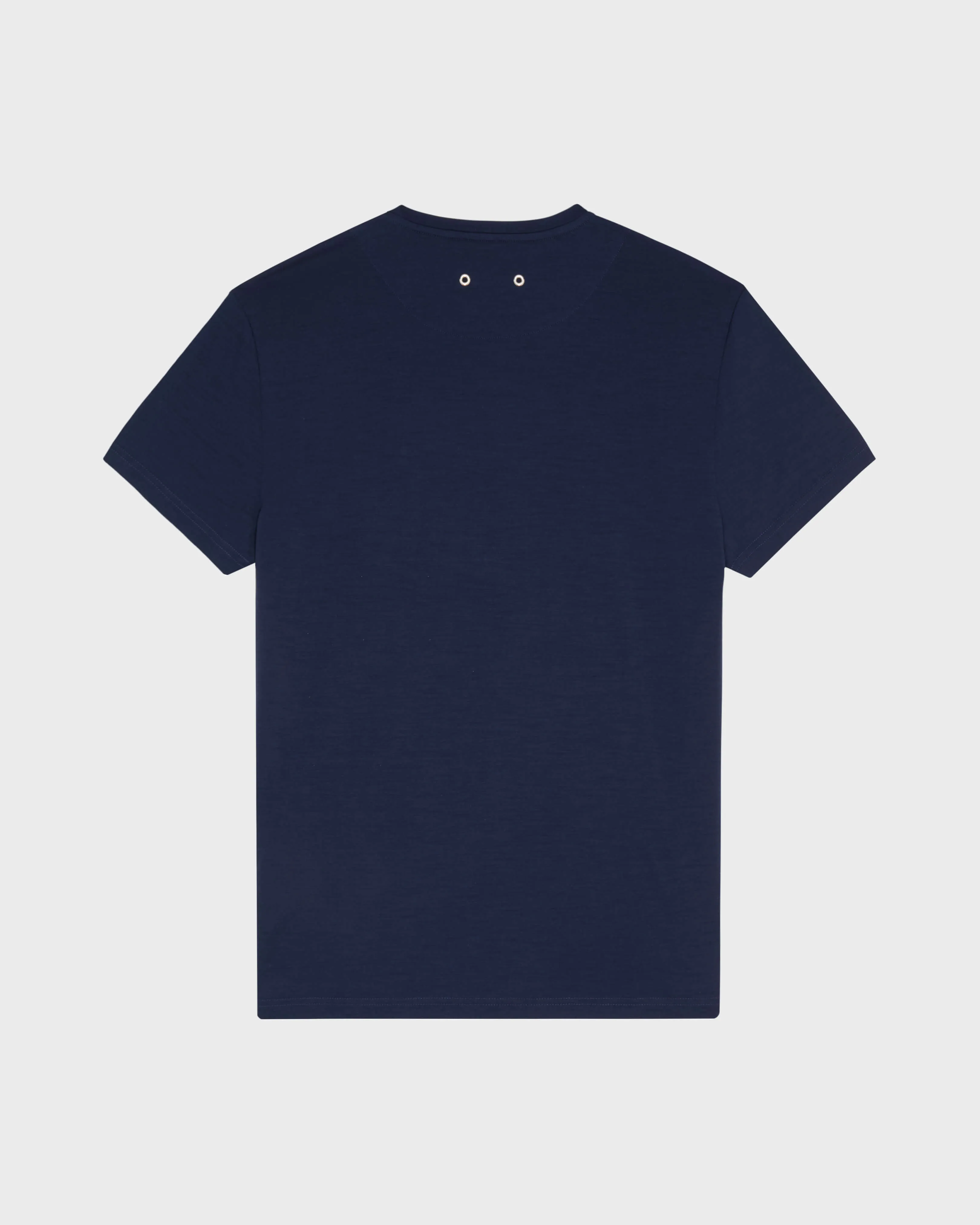 Vilebrequin - Solid Woll-t-shirt Für Herren - T-shirt - Thom - Blau - Größe XXXL – Bild 2