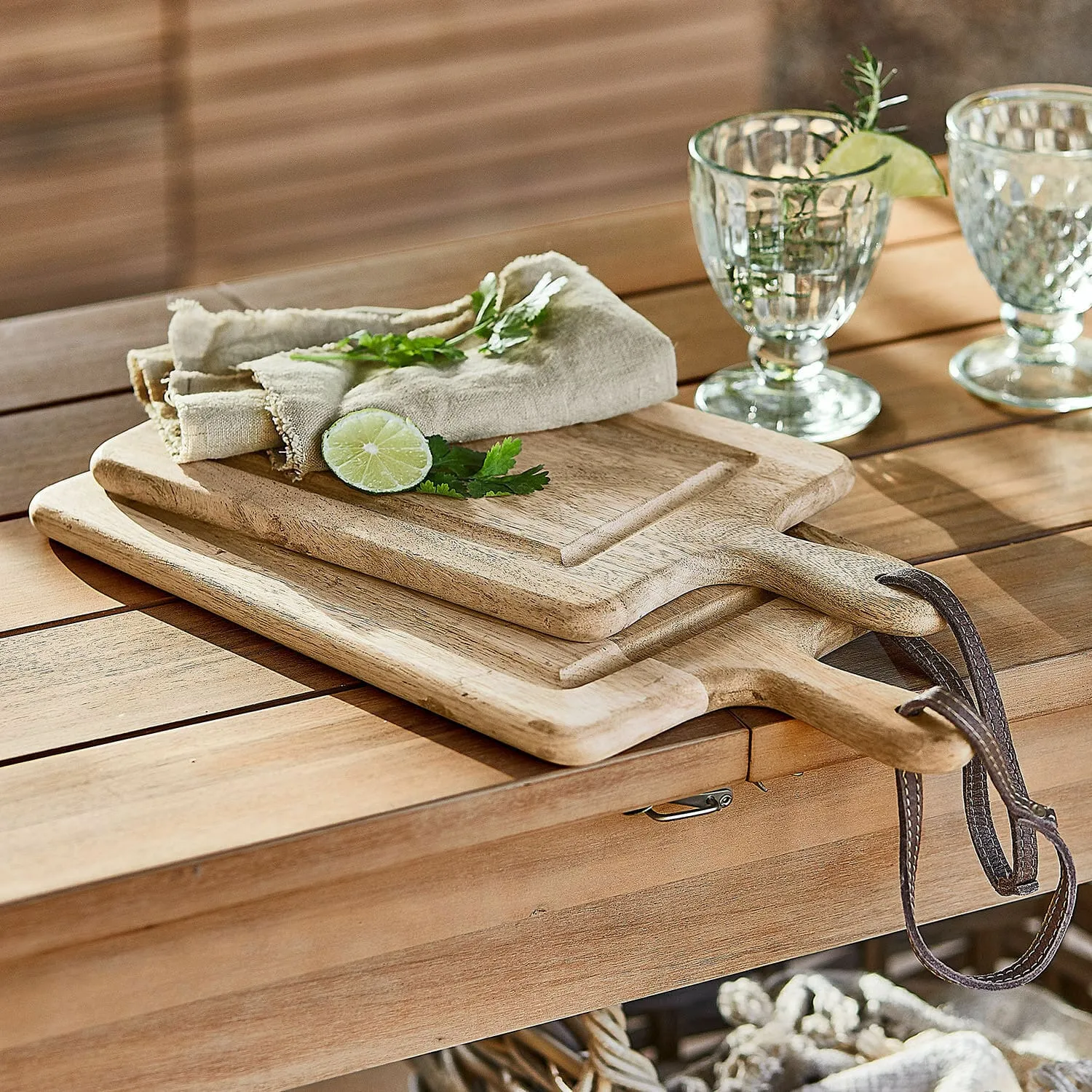 Schneidebrett 2er Set Lestino – Bild 2