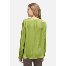 Satin-Bluse langarm Satin-Bluse langarm