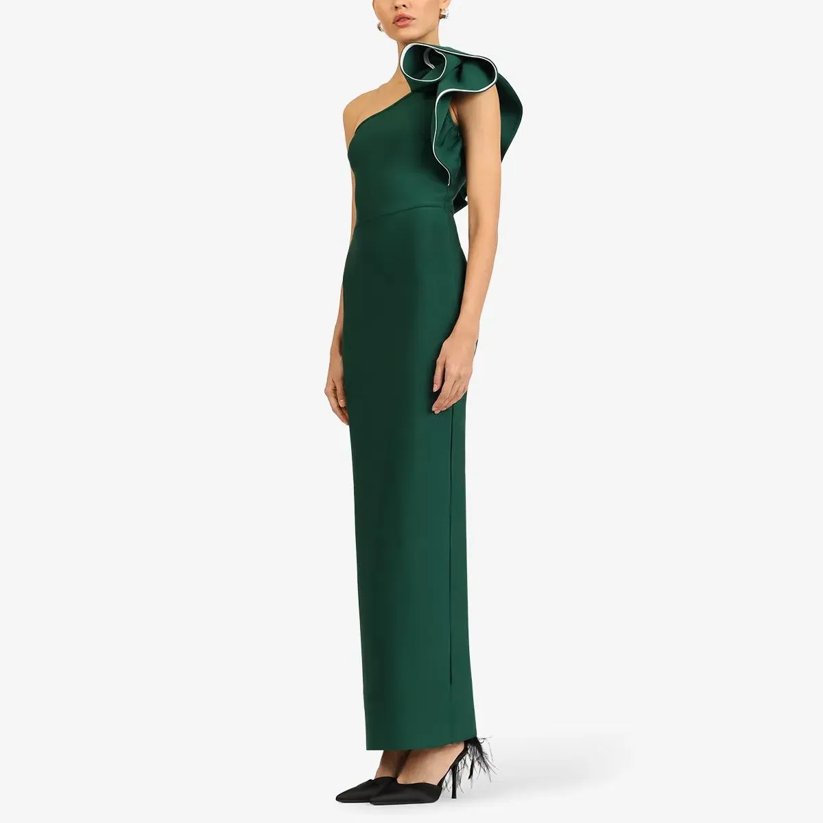 Kraimod - Bandagekleid - Größe 34 DAMEN - grün – Bild 4