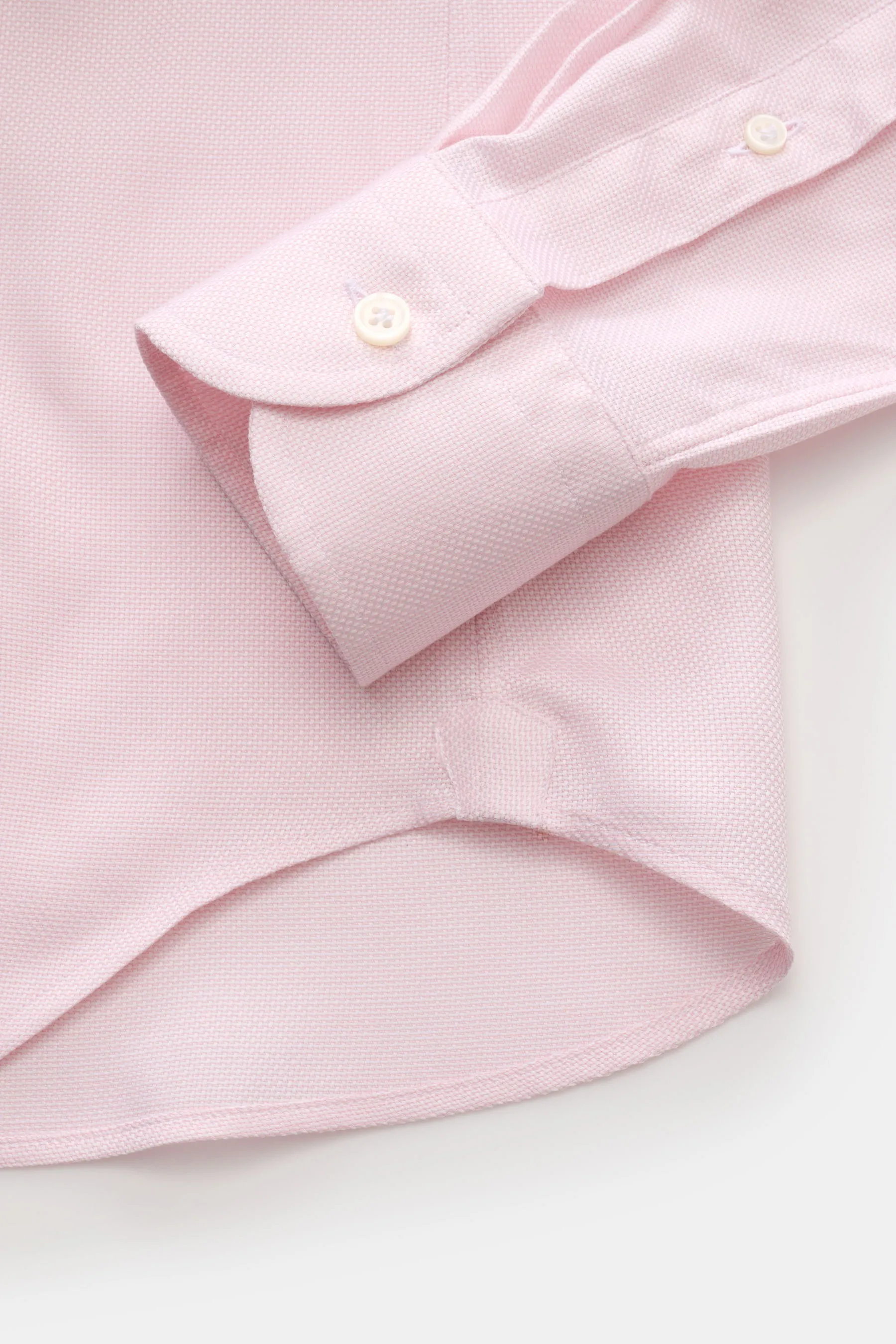 Sonrisa - Herren - Casual Hemd Haifisch-Kragen rosé – Bild 3