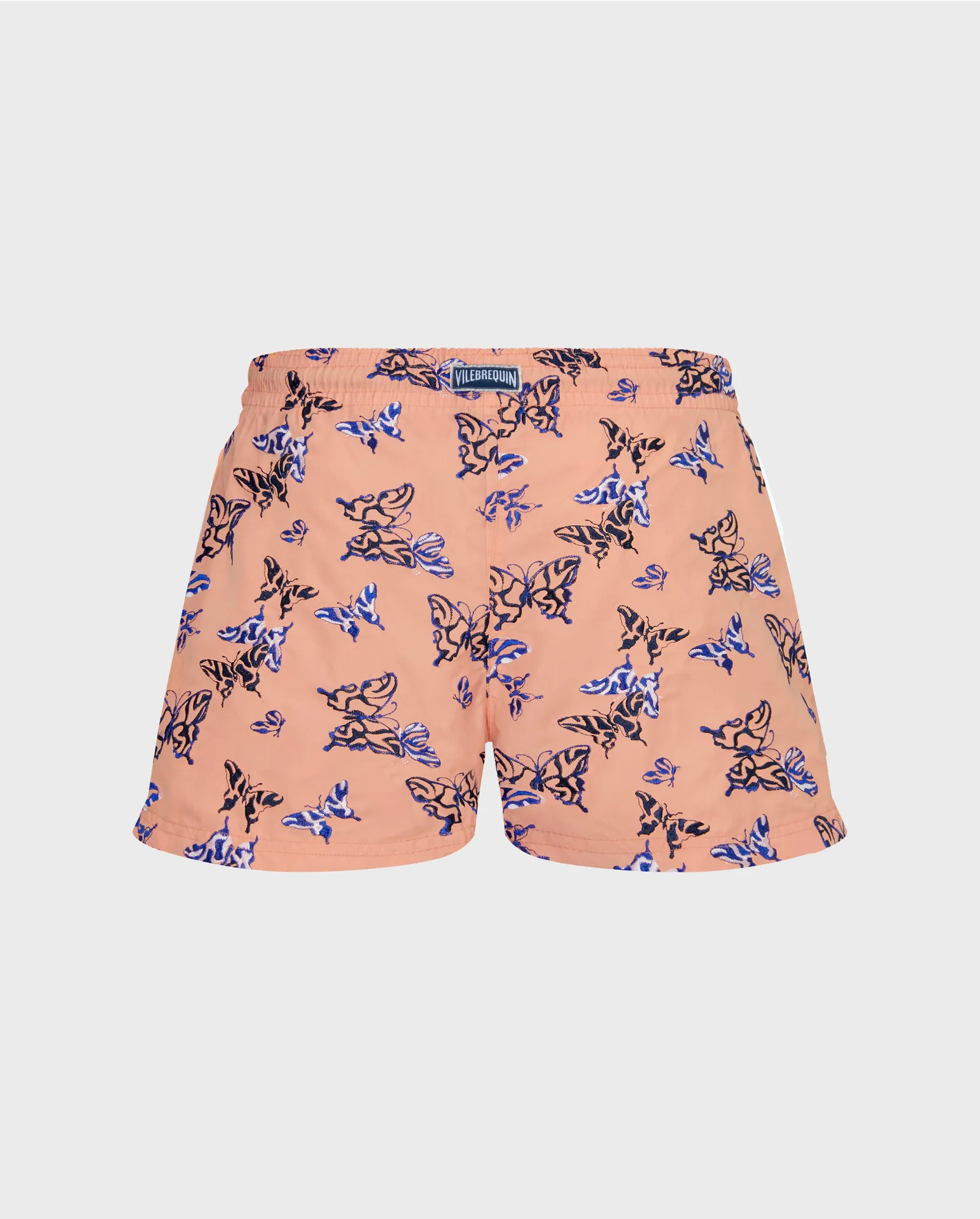 Vilebrequin - Bestickte Disco Butterfly Badeshorts Für Damen - Shorty - Fabya - Rosa - Größe XL – Bild 2