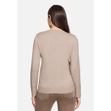 Strickpullover mit U-Boot-Ausschnitt Strickpullover mit U-Boot-Ausschnitt