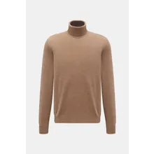 Fedeli - Herren - Cashmere Rollkragenpullover camel meliert Fedeli - Herren - Cashmere Rollkragenpullover camel meliert