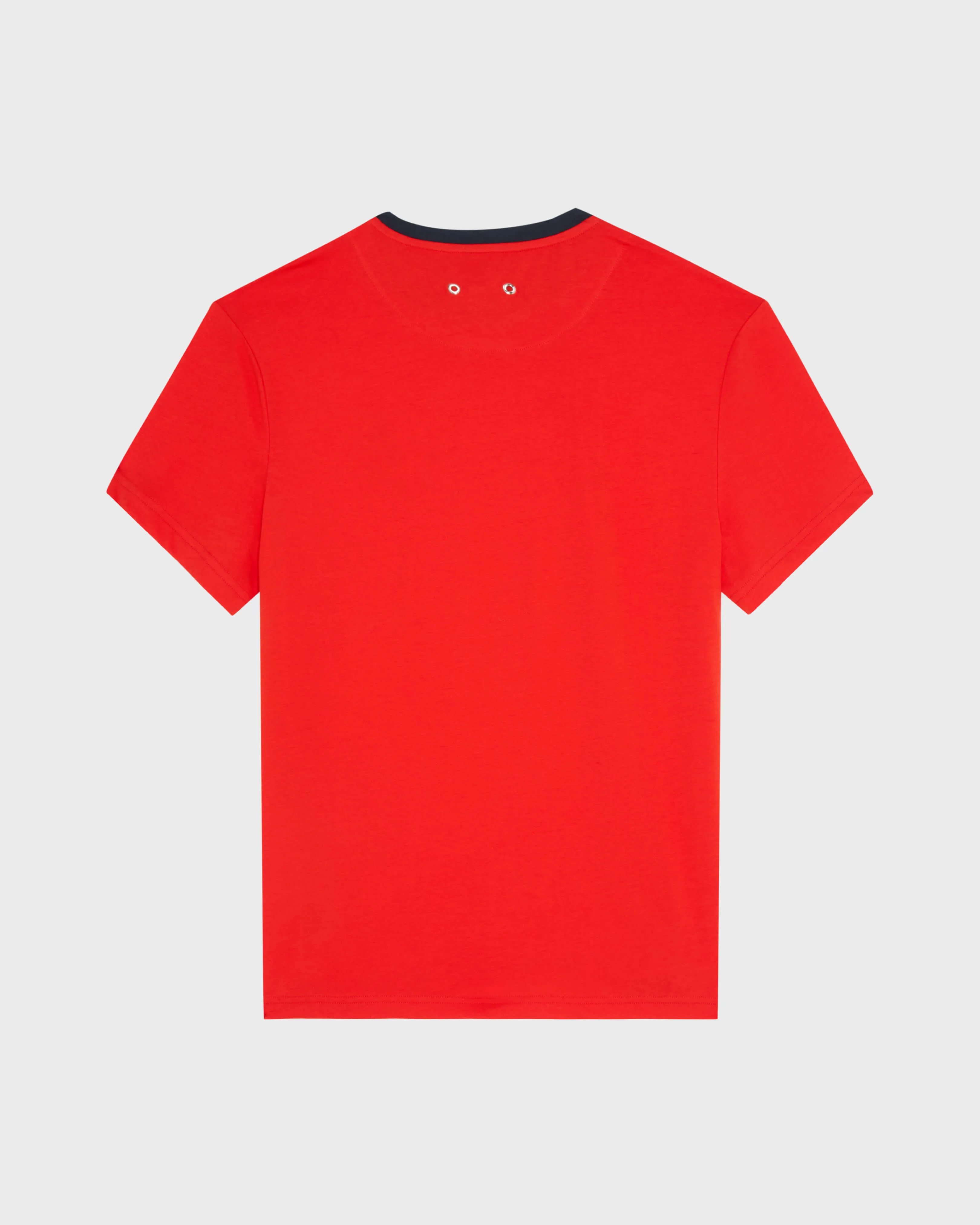 Vilebrequin - Bicolor T-shirt Aus Bio-baumwolle Für Herren - T-shirt - Tewis - Rot - Größe XXXL – Bild 2