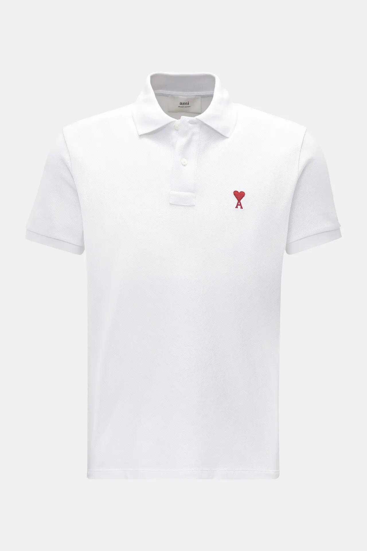 Ami Paris - Herren - Poloshirt weiß Ami Paris - Herren - Poloshirt weiß
