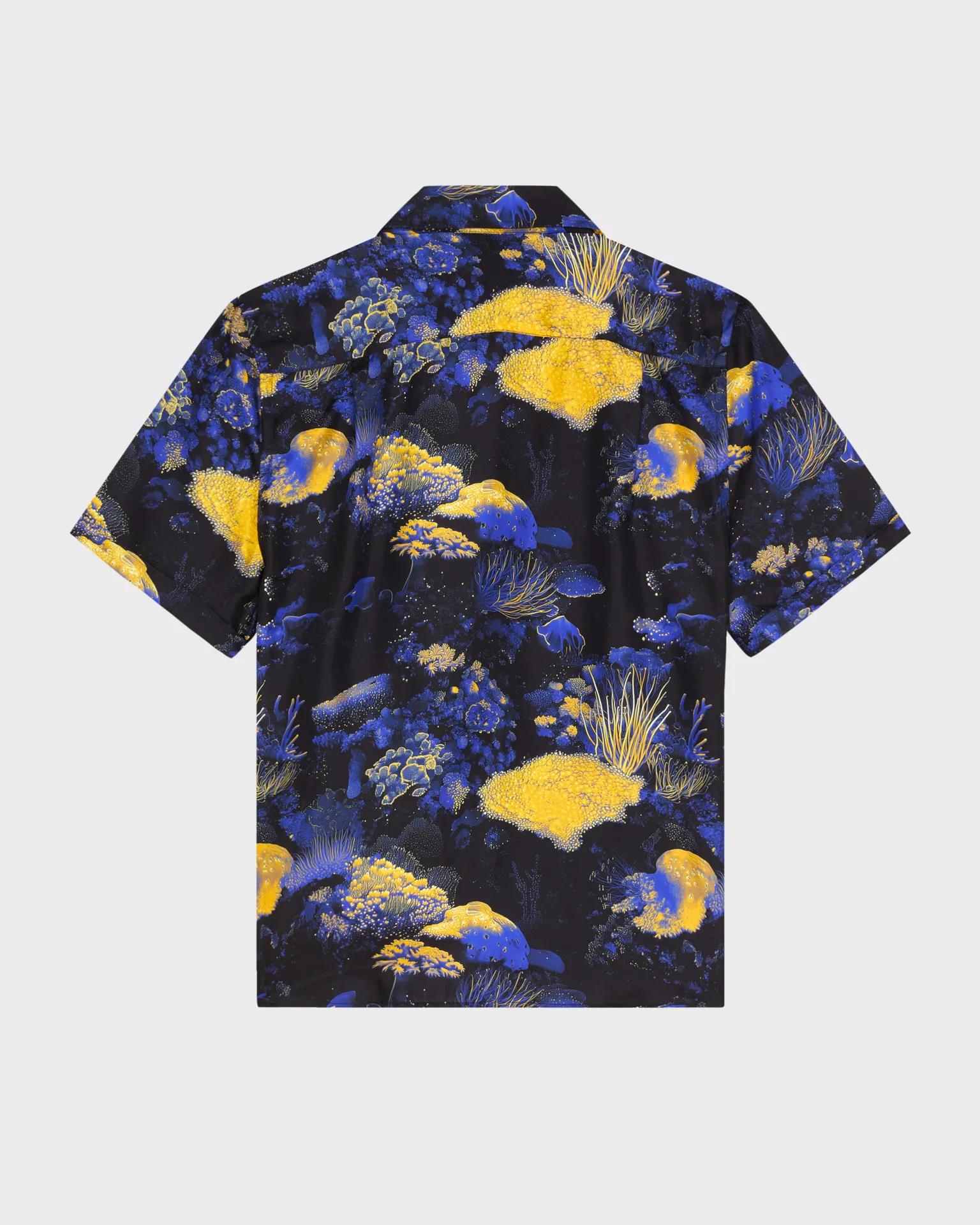 Vilebrequin - Coral Reef Bowling-hemd Aus Seide Für Herren - Hemd - Courbis - Schwarz - Größe XL – Bild 2