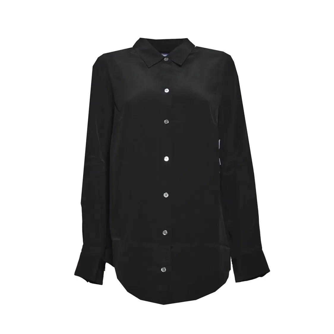 Equipment - Essential Silk Shirt - Black - Größe XS - schwarz Equipment - Essential Silk Shirt - Black - Größe XS - schwarz