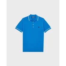 Vilebrequin - Solid Polohemd Aus Baumwollstrick Für Herren - Polohemd - Pezou - Blau - Größe M Vilebrequin - Solid Polohemd Aus Baumwollstrick Für Herren - Polohemd - Pezou - Blau - Größe M