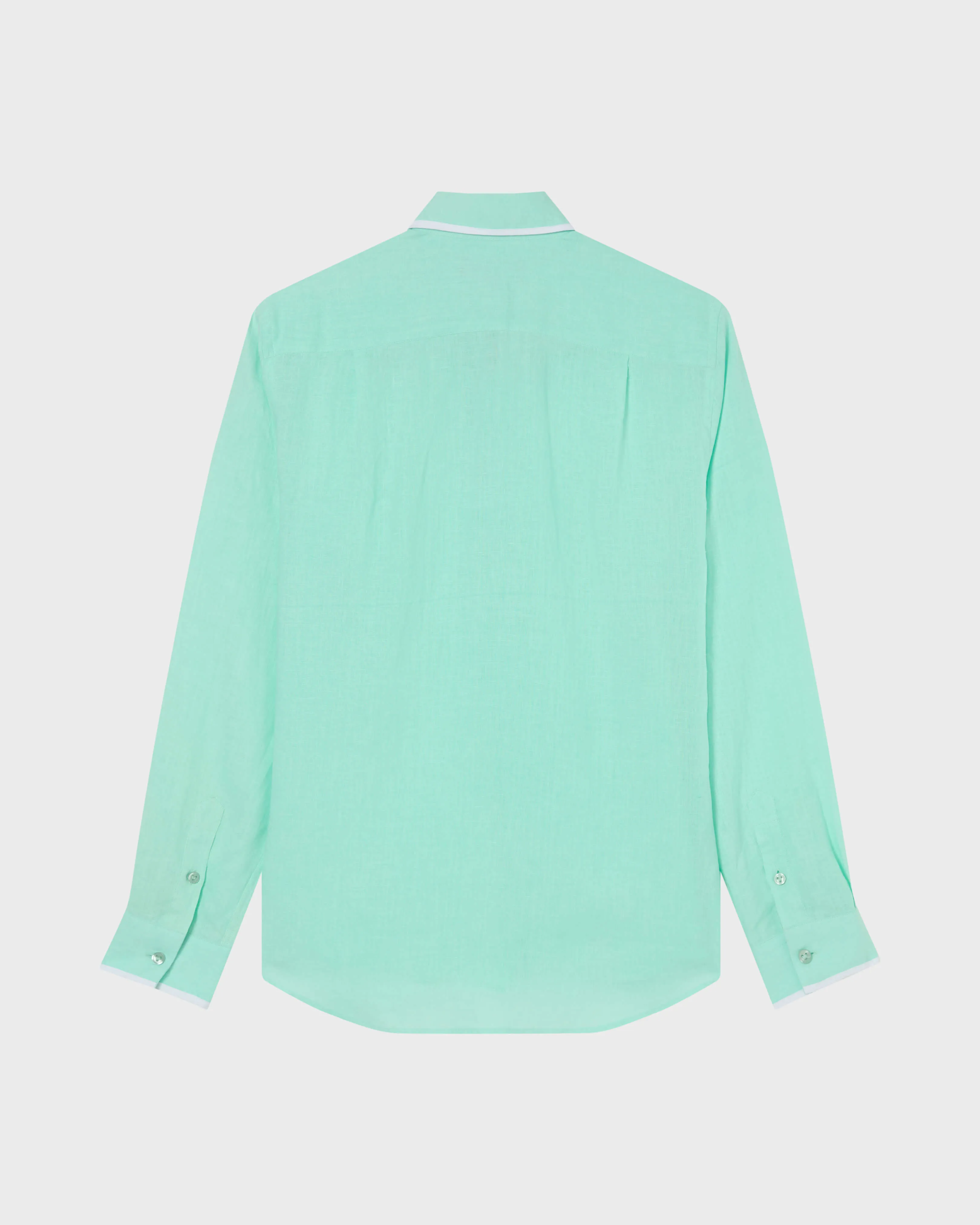 Vilebrequin - Solid Hemd Aus Leinen Für Herren - Hemd - Cerfs - Grün - Größe L – Bild 2